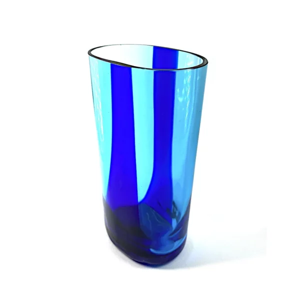 Vaso cristallo bicromico