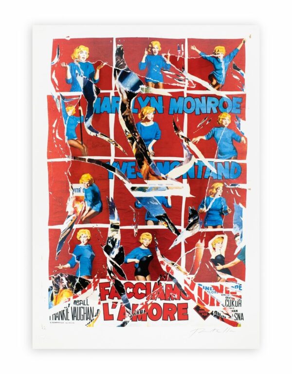 Mimmo Rotella </br>"Facciamo l'amore"