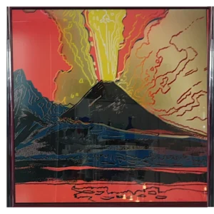 Andy Warhol - Lucio Amelio</br>"Vesuvius" , 1985